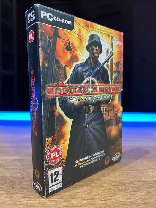 Sudden Strike Wojna o Zasoby (PC PL 2004) kompletne premierowe wydanie