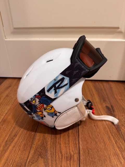 Kask narciarski Rossignol Minions juniorski + gogle Rossignol