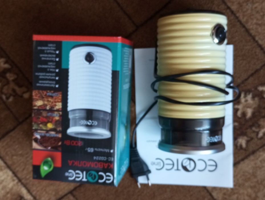 Электро кофемолка ЕсоТєс новая