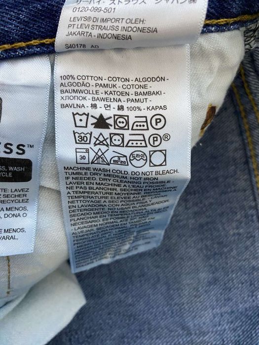 Джинсы Levis 501 W30 L32 штаны