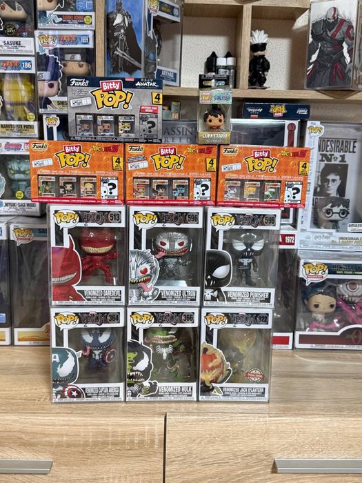 Funko pop Venomized Продам фанко поп веном веномайзед bitty pop avatar dragonballz