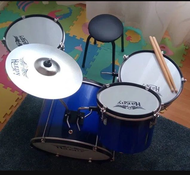 Bateria Profissional para Crianças NOVA ate 12 anos Vermelha ou Azul