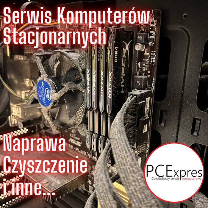 Naprawa Komputera Laptopa Macbooka Składanie Komputerów Serwis