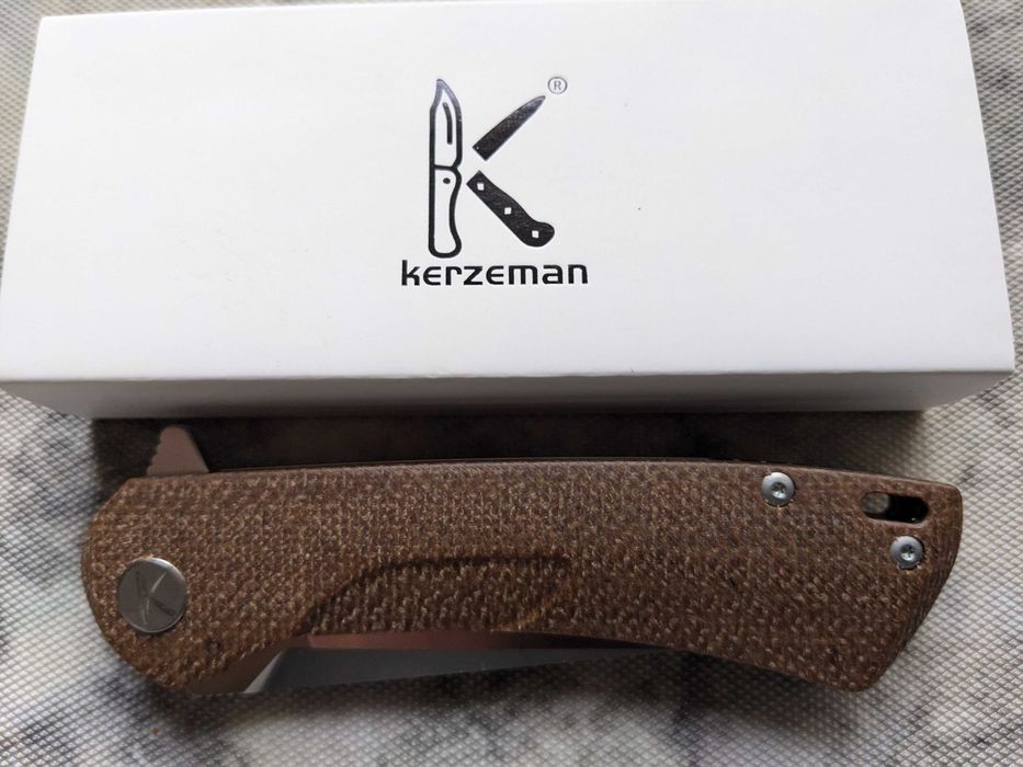 Складний ніж Kerzeman KZ628. micarta. складной нож премиум класса