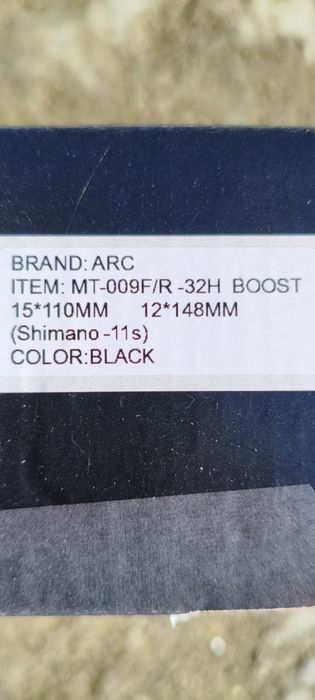 cubos BTT boost 32 raios da ARC