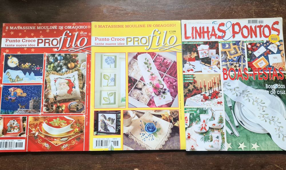 3 Revistas Ponto Cruz