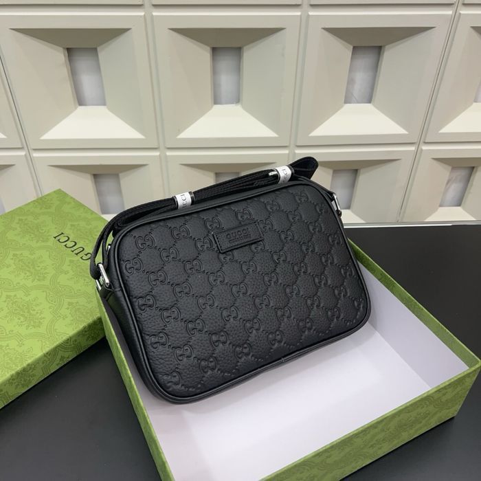 Сумка GCC мужская кожаная черная оригинал Louis Vuitton