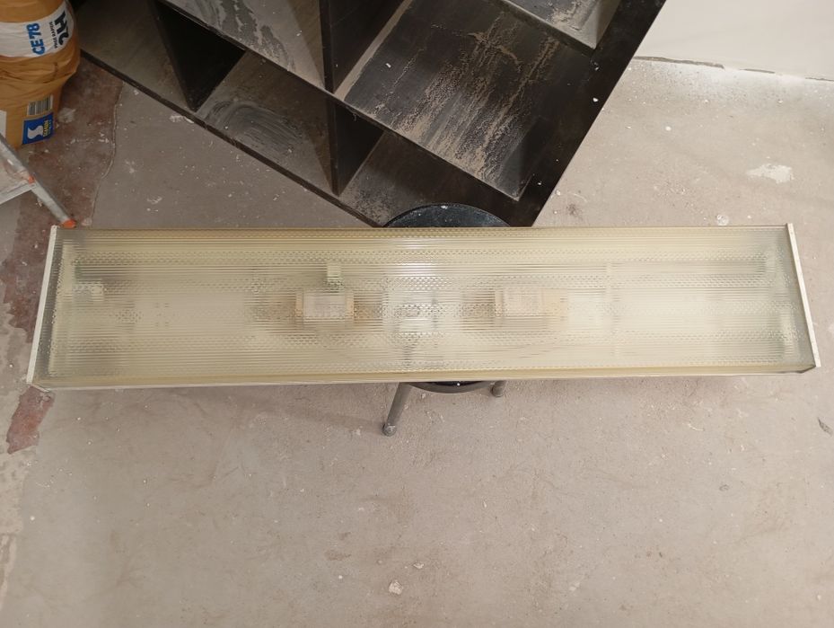 Candeeiro teto cozinha ou garagem lâmpadas fluorescentes
