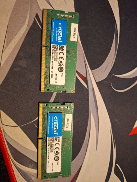 Ram DDr4 2x8 GB cl22  3200mhz