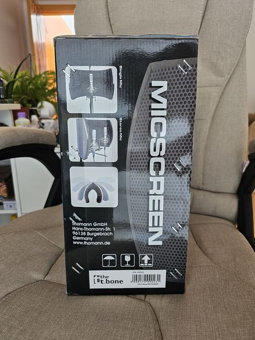 Isolador acústico para microfones