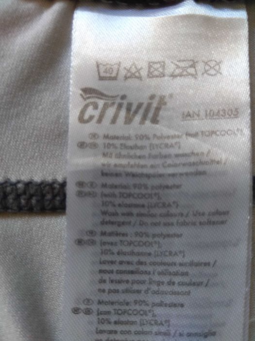 getry Crivit rozmiar 36