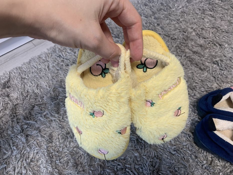Дитячі тапки кімнатні