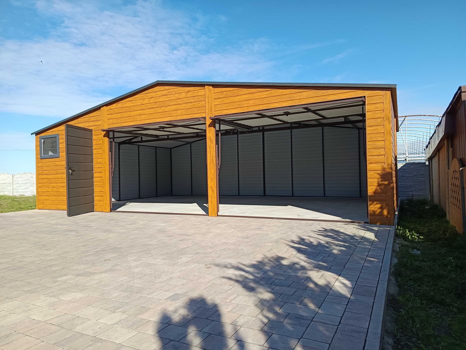 Garaż blaszany garaż blaszak garaże blaszane 9x6 7x7 7x5  premium 6x6