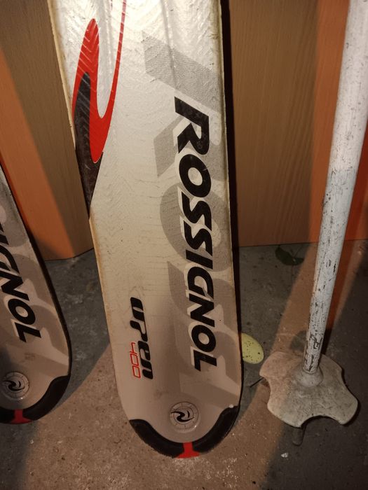 Narty Rossignol kijki zima zestaw