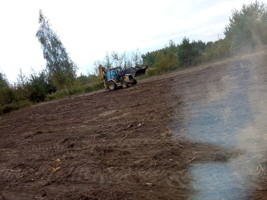 Mulczer lesny mulczowanie drzew czyszczenie dzialek terenu wycinka