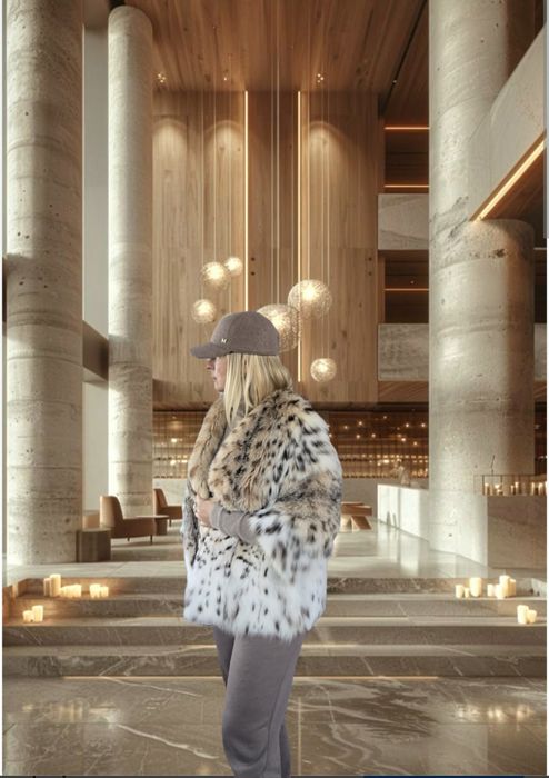 Ексклюзив не норка норкова шуба рись, рисі канадська рысь, рыси 65 см