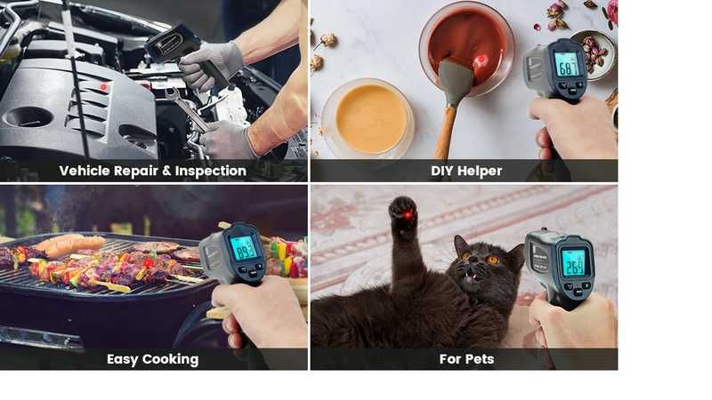 Пірометр професійний , інфрачервоний ( erickhill rook 400/600 sp)