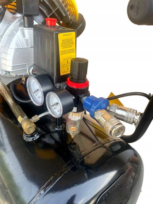 10Bar KOMPRESOR Wiking 100L olejowy tłokowy sprężarka pompa powietrza