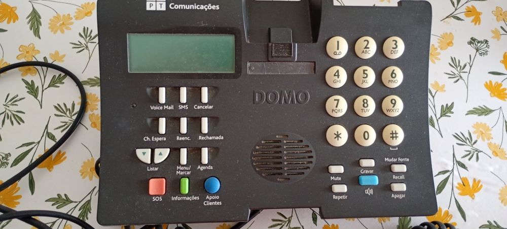 Telefone fixo. Antigo