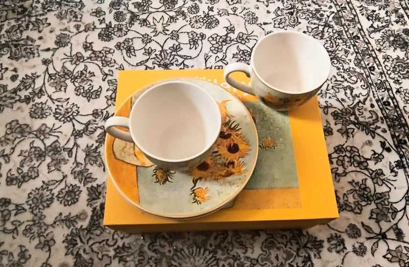 Vincent van Gogh mini filiżanki Słoneczniki