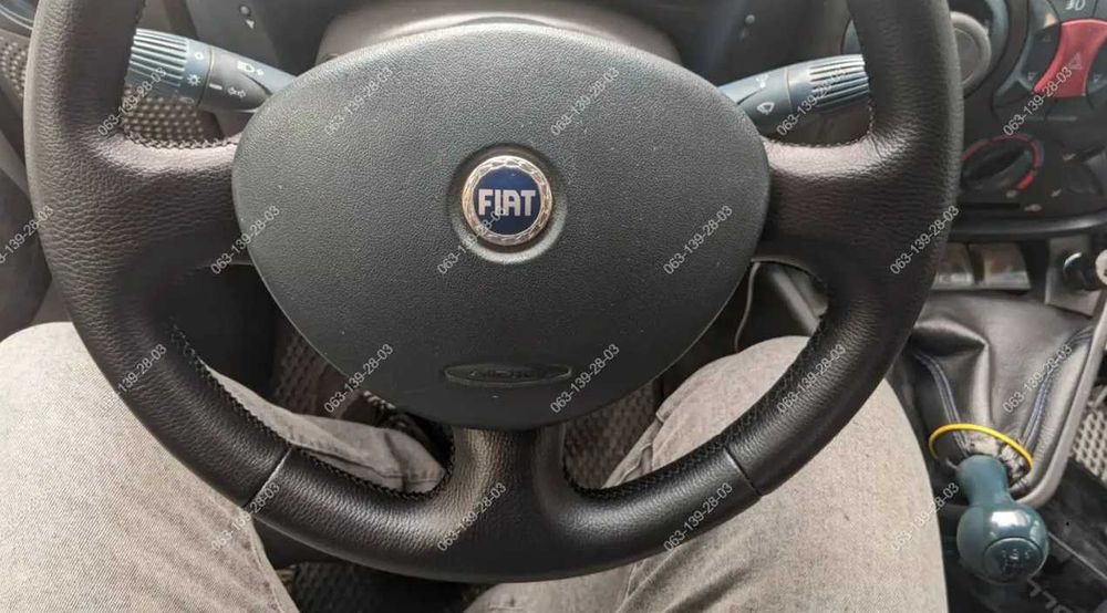 Fiat Doblo Оплетка чехол на руль Фиат Добло Фіат Фиат Кожа Каучук