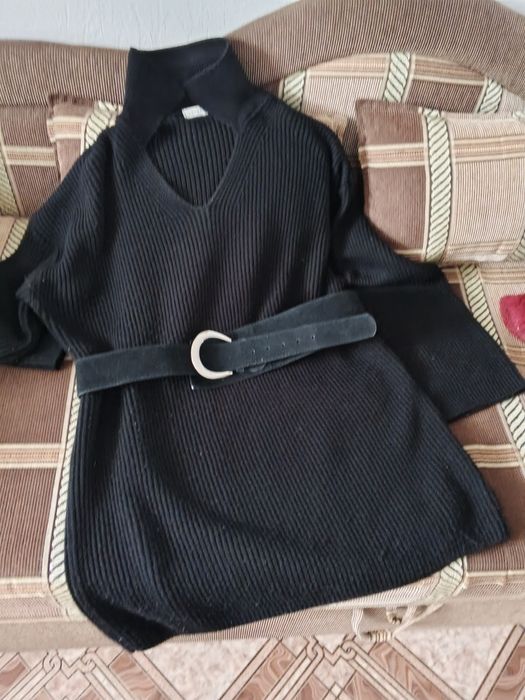 Свитер туника кофта супербатал. Большой размер.