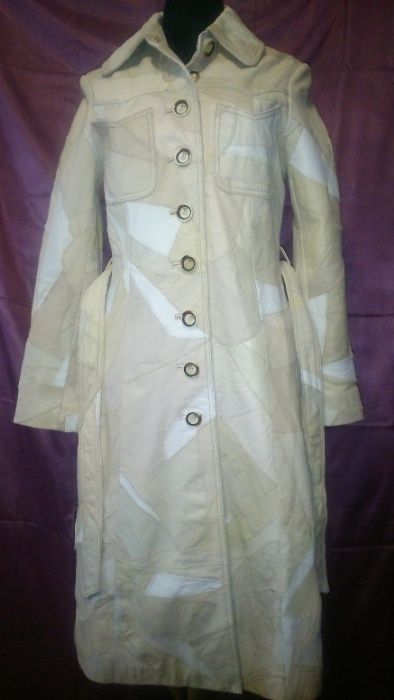 шкіряний плащ на підлітка