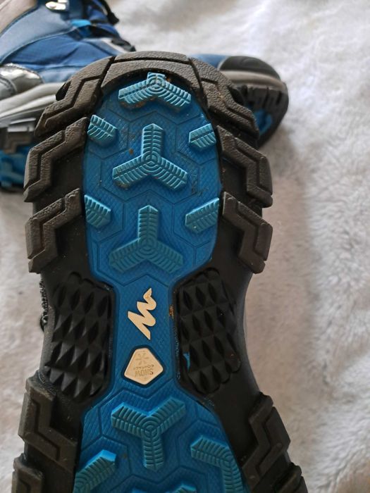 Buty trekkingowe Quechua Sh520 X Warm Mid Blue, rozmiar 41