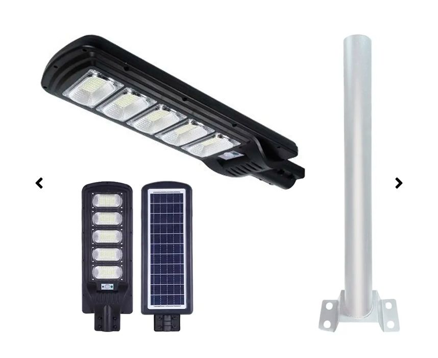 Projetor Solar LED 250 W com Sensor de Movimento