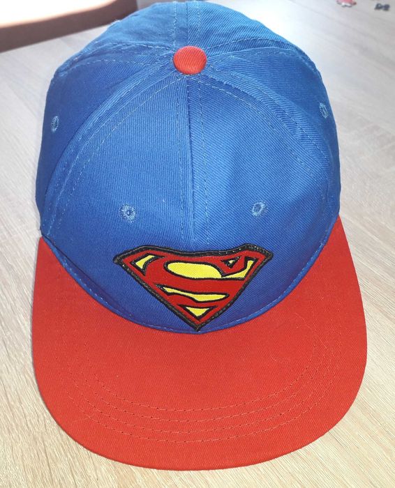 Czapka z daszkiem Superman roz.56cm, Nowa