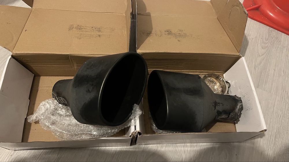 Ponteiras cupra xxl pretas