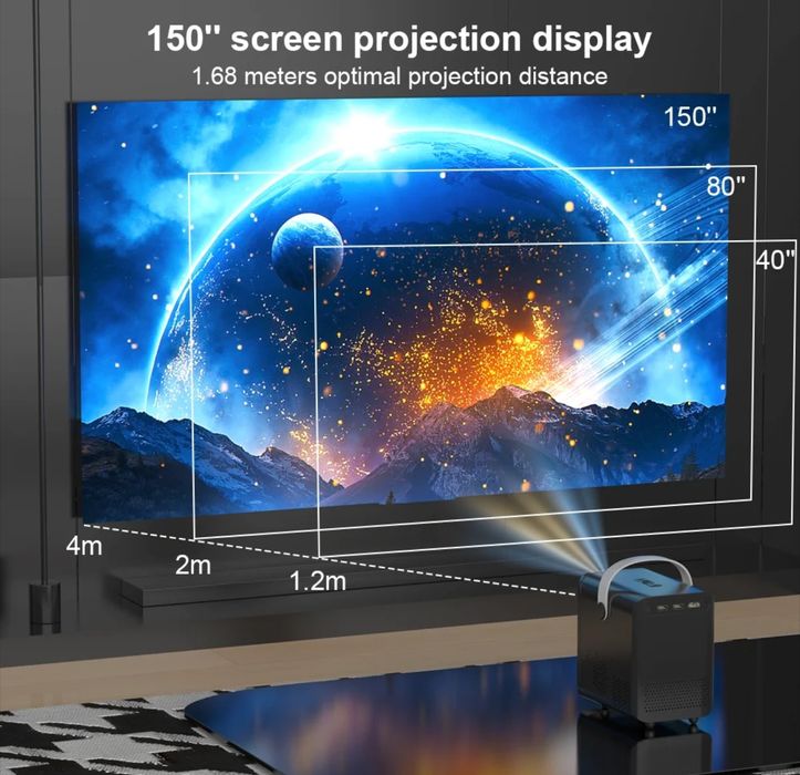 Projector Portátil 4k
