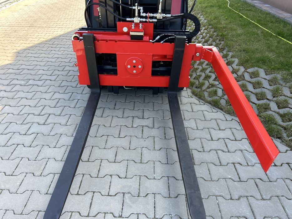 Obrotnica do wózka widłowego ciągnika wywrotnica skrzyniopalet koszy