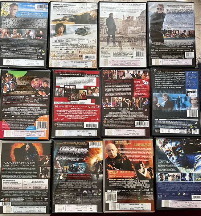 Filmes DVD desde 5€ Originais com selo IGAC