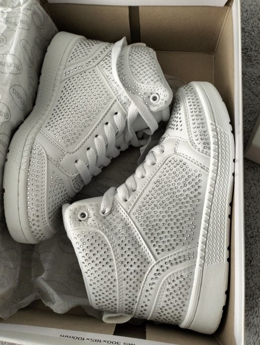 Trampki Graceland białe cyrkonie kryształki r. 31 NOWE