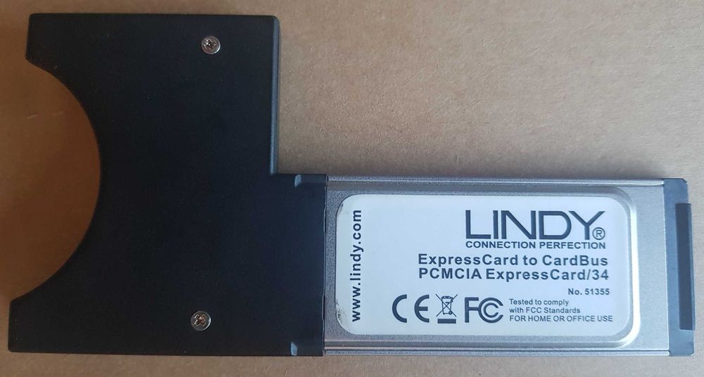Placa Adaptadora CardBus ExpressCard LINDY