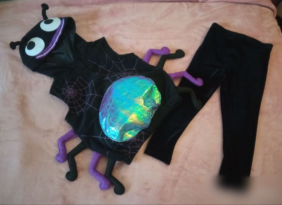 Карнпвальний костюм на  монстрик,чортик, гарбуз,павучок 2-4 р