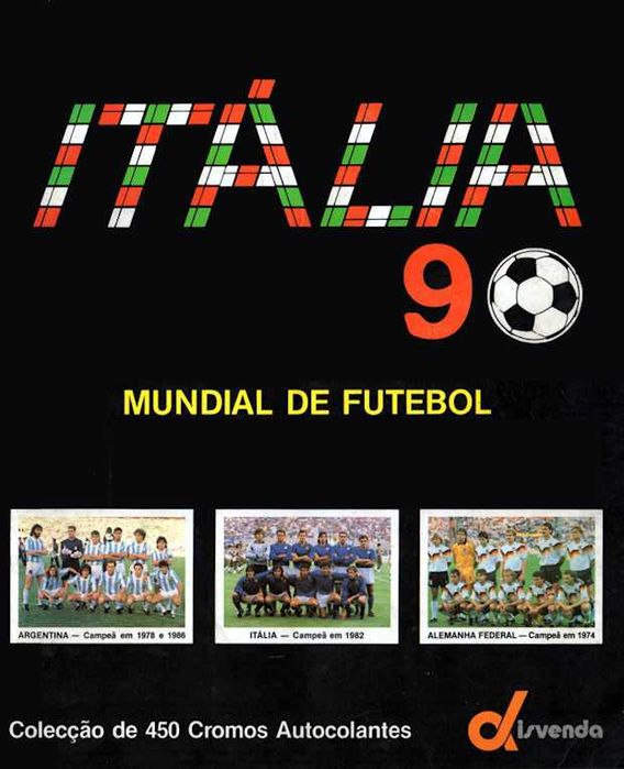 Cromos Futebol Italia 90 Disvenda - novos