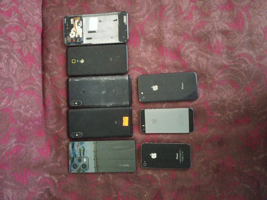 телефоны одним лот 39 шт за ВСЕ+12 защитный стекол на IPhone 12 mini