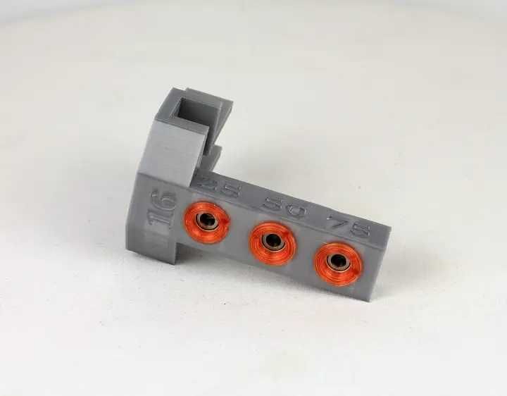 Кондуктор накидний під конфірмати та шкант під ДСП 16мм