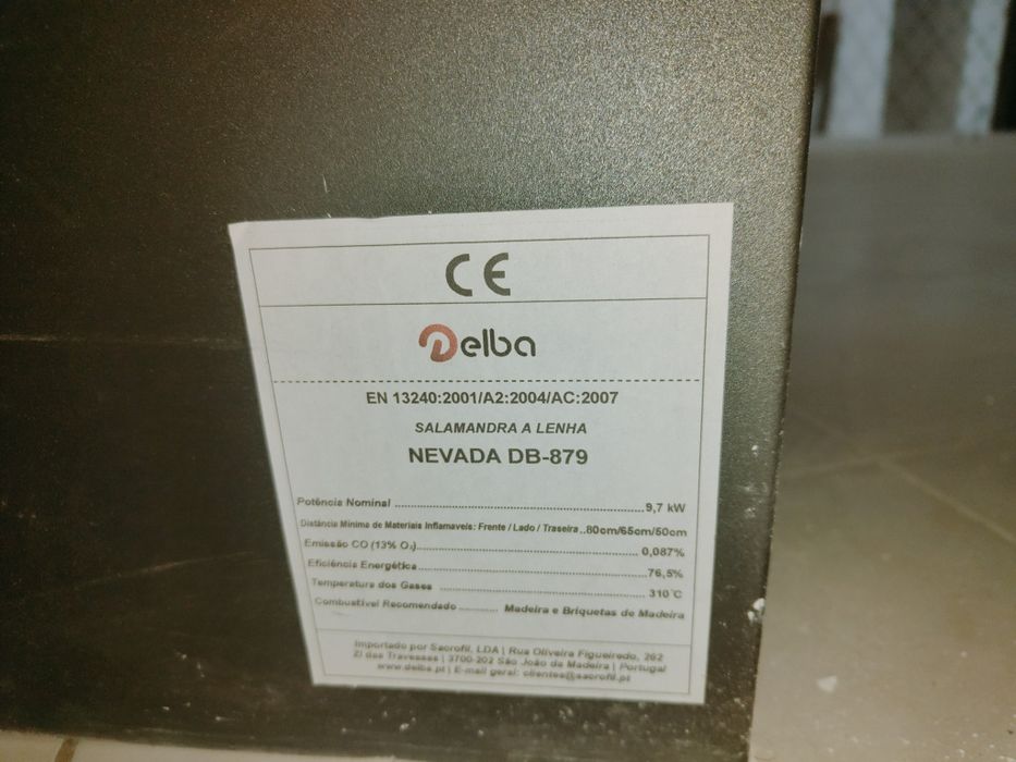 Vendo salamandra da marca Delba