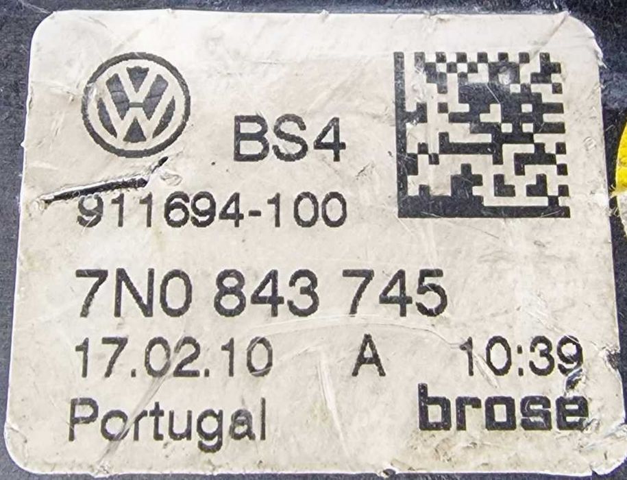 Fechadura / Fecho Porta Trás Direito 7N0843745 - VW SHARAN