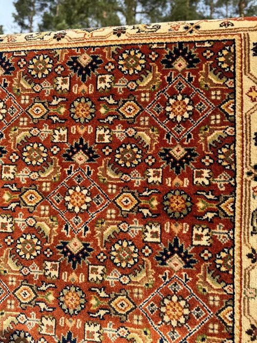 Dywan kaszmirowy r.tkany perski Indo-Begum  155x70 gal.7 tyś