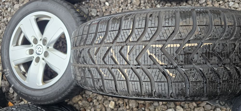 4X KOŁA VW Audi Skoda 195 60R16 Felgi 5x112 ET 47