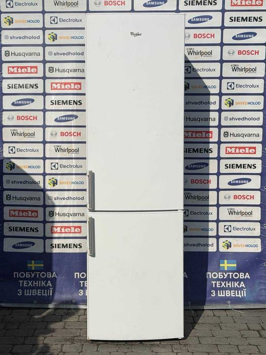 Холодильник б/в Whirlpool 200/60/6  Білий крапельний #07882