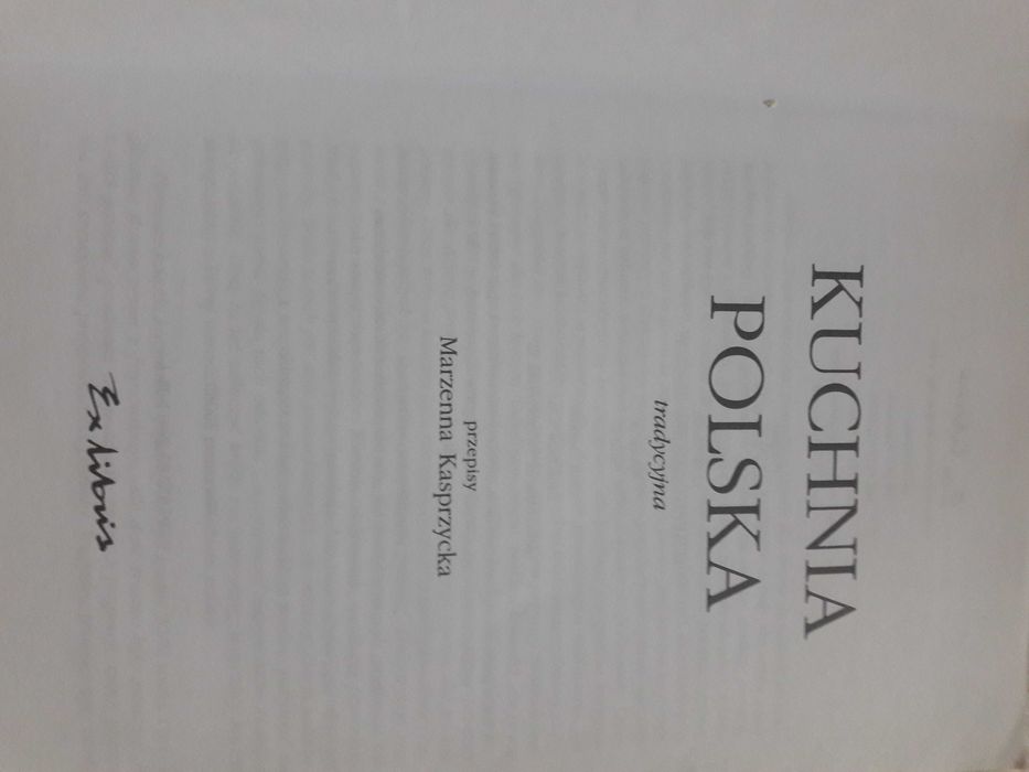 Kuchnia Polska tradycyjna Marzenna Kasprzycka