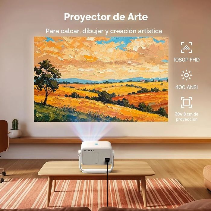 Абсолютно новий смарт-проектор Caydo P3 Art Projector (Android 11, Full HD)
