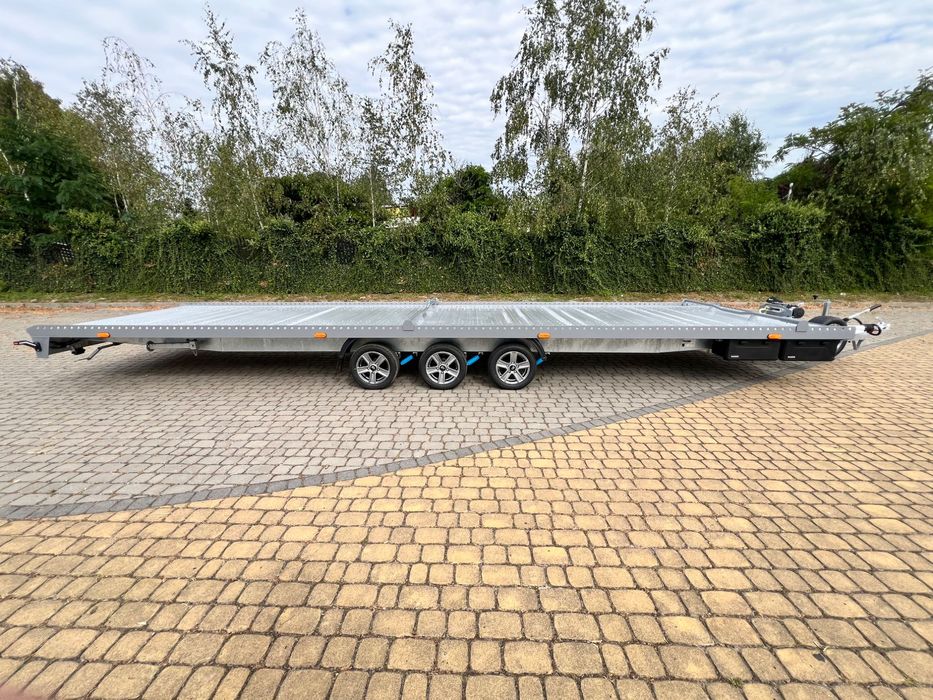 Laweta przyczepa (na 2 auta) 8,5m x 2,1m (szer: 2,2-2,5 różne wymiary)