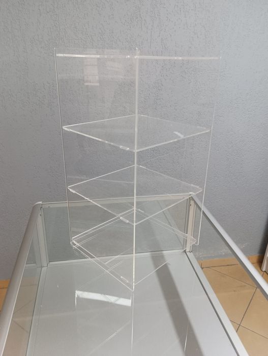 Gablotki 40x20x20 dwie sztuki plexi 3mm