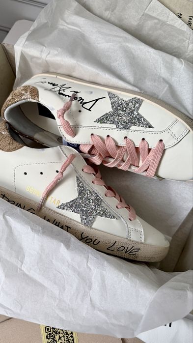Жіночі кеди Golden Goose Deluxe Brand GGDB шкіра 36–41 в наявності